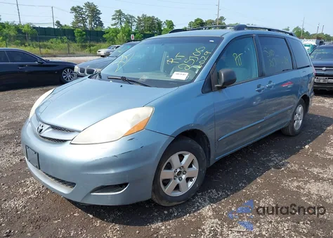 2008 Toyota Sienna Le from USA, damaged, VIN 5TDZK23C98S215534